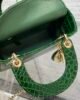 Mini Lady Dior - Green - Alligator - 17cm 3 i1651985697 1665 7
