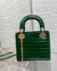 Mini Lady Dior - Green - Alligator - 17cm 5 i1651985697 5372 4