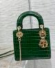 Mini Lady Dior - Green - Alligator - 17cm 6 i1651985697 5836 1
