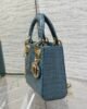 Mini Lady Dior - Light Blue - Alligator - 17cm 3 i1651985763 2346 5