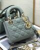 Dior Mini Lady - Patent Leather - Gray - 17cm 1 i1657250269 17 0