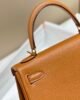 Hermes Kelly Togo 28cm - Camel Brown - GHW 4 i1659172432 4975 4