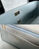 Chanel Classic Flap Mini Top Handle - Light Blue GHW - 20cm - AS2431 8 i1660392115 6369 8