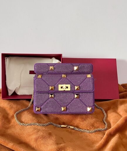 Valentino Roman Stud Purple