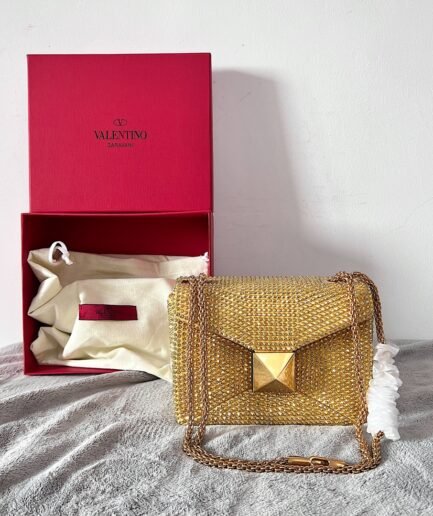 Valentino V Square Gold