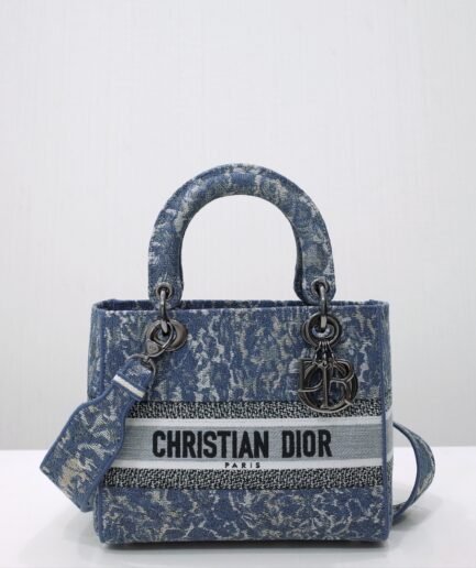 Dior Lady d-lite - Dior Blue in Cotton - SHW 24cm
