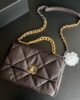 Chanel 19 Large Flap - Dark Maroon-brown GHW - AS1161 - 30cm 9 i1667892753 9440 2