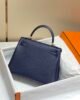 Hermes Kelly Togo 28cm - Navy - GHW 6 i1669100926 4900 1