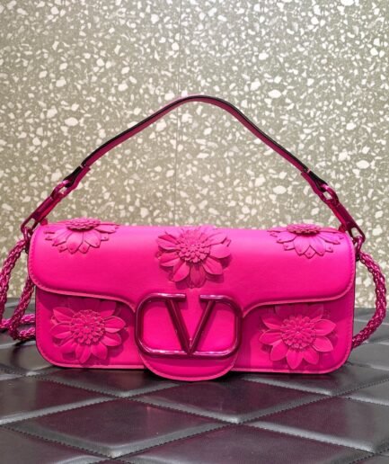 Valentino Vlock Pink Flower Long