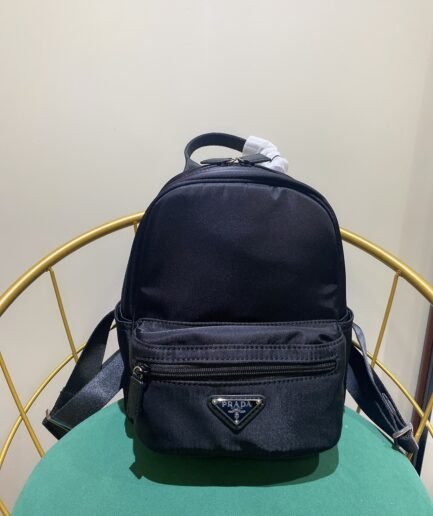 Prada Re-Nylon Small Backpack - Black SHW