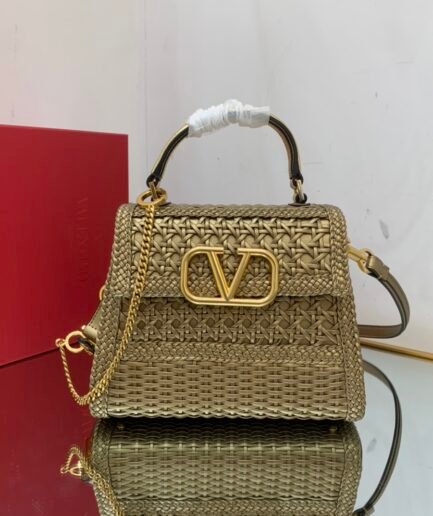 Valentino VV Bucket Gold