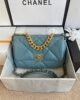 Chanel 19 Flap Bag - Light Blue GHW - 26cm - 082901 1 i1678967812 5235 0