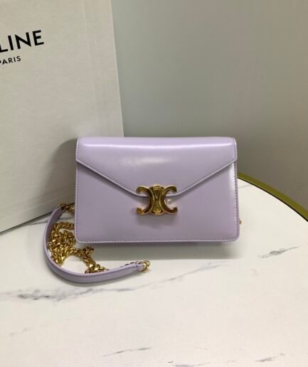 Celine Triomphe Plus Purple