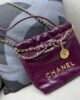 Chanel 22 Mini 20cm - Purple GHW 6 i1685431156 494 3