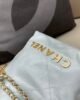 Chanel 22 Mini 20cm - Light Gray GHW 9 i1686380369 9755 5
