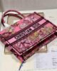 Medium Dior Book Tote - canvas Pink Fuchsia - 36.5cm 6 i1688747722 5203 7