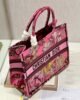 Medium Dior Book Tote - canvas Pink Fuchsia - 36.5cm 7 i1688747722 829 1