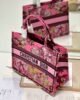 Medium Dior Book Tote - canvas Pink Fuchsia - 36.5cm 8 i1688747722 856 2