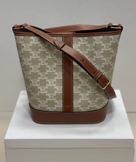 Celine Triomphe Canvas Mini