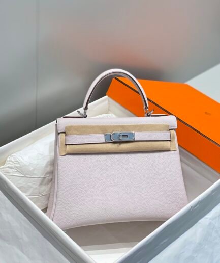 Hermes Kelly Togo 28cm - Light Pink- GHW