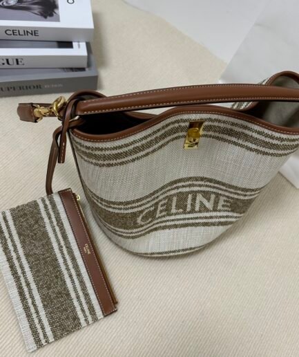 Celine Triomphe Bucket 16 Three